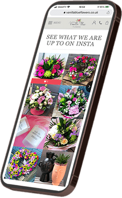 Florist Touch Facebook and Instagram integration